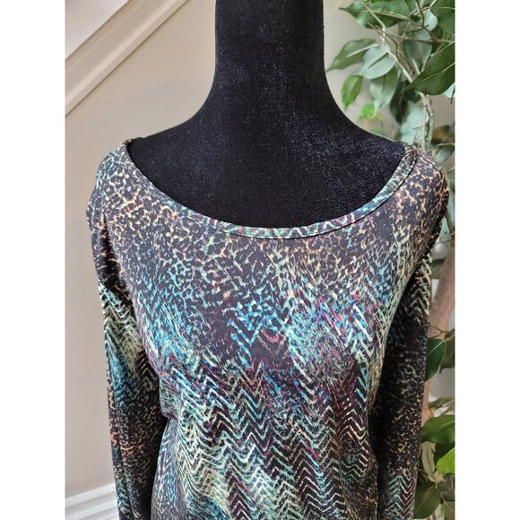 Cato Woman Dress Plus Size 24W Multicolor Abstract Pattern Stretch Casual - Picture 6 of 12